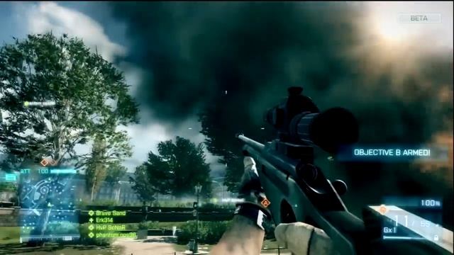 Battlefield 3 Open Beta (Gameplay Commentary) Brave Sand
