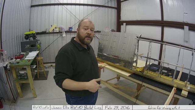 RV-10 Wings - 011 - Advice for sticking with it