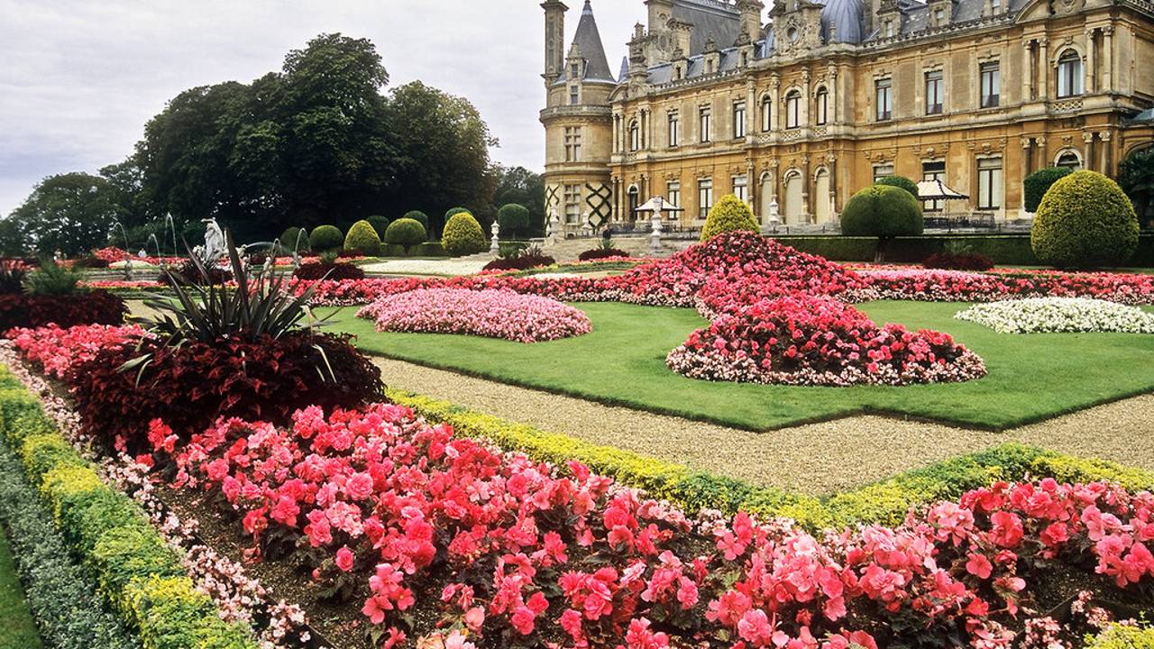 Самое знаменитое поместье Ротшильдов Дворец Уоддесдон (Waddesdon Manor) Англия