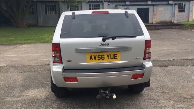 2007 56 JEEP GRAND CHEROKEE 3.0 V6 CRD OVERLAND 5d AUTO 215 BHP SAT NAV  FSH