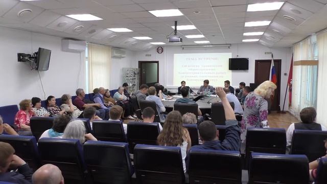 Встреча и.о. главы управы района Печатники А.Р.Юмадилова с жителями района 16.05.2018