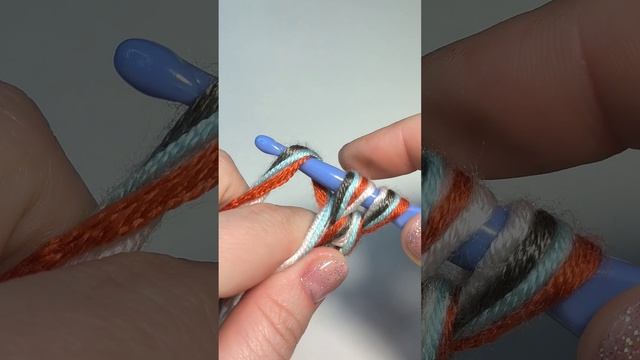 😍🔥Лучший набор первого ряда. Вязание крючком для начинающих #shorts #crochet  #вязаниекрючком