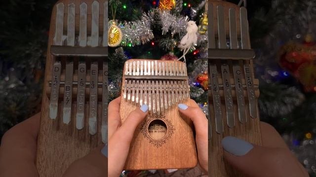НОВОГОДНЯЯ КАЛИМБА/играю на калимбе/НИКОМУ НЕ ПОКАЗЫВАЛА