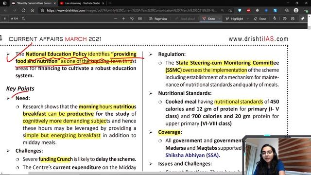 CURRENT AFFAIRS MARCH 2021 | Lecture 2 | Drishti IAS CURRENT AFFAIRS | UPSC | MPPSC | Kanupriya
