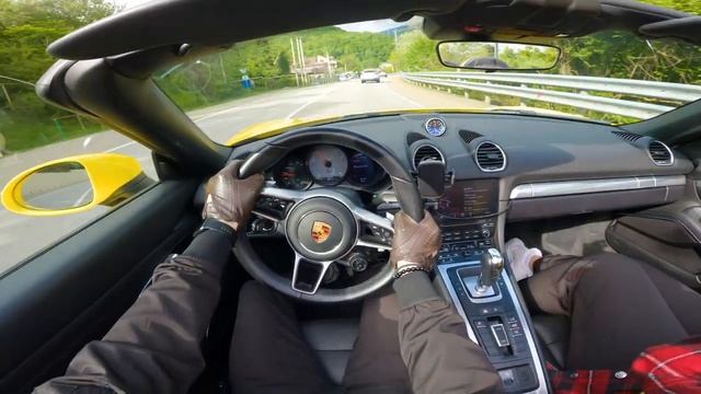 2020 Porsche 718 Boxster S - POV TEST DRIVE