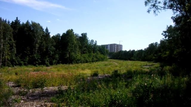 Строительство трассы Шереметьево - Внуково в районе Одинцово