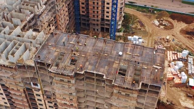 Ход строительства ЖК Гулливер, октябрь 2022