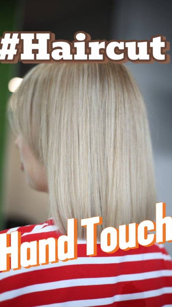 Женская стрижка. Окрашивание HANDTOUCH. Краска для волос Gera Professional G-Color.