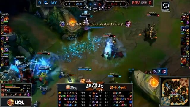 Jayob e-Sports vs. Brave e-Sports - Jogo 1/3 Final - Xtreme League 3 [Highlights]