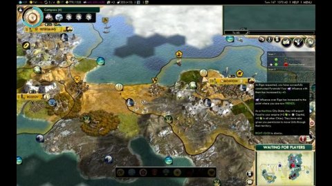 Civilization 5 Brave New World Multiplayer as Russia - Episode 5: Expand, Expand, Expand!