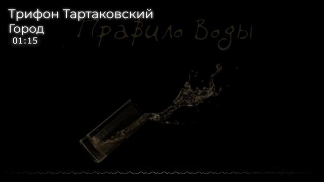 Трифон Тартаковский - Город (2024. Правило Воды.)