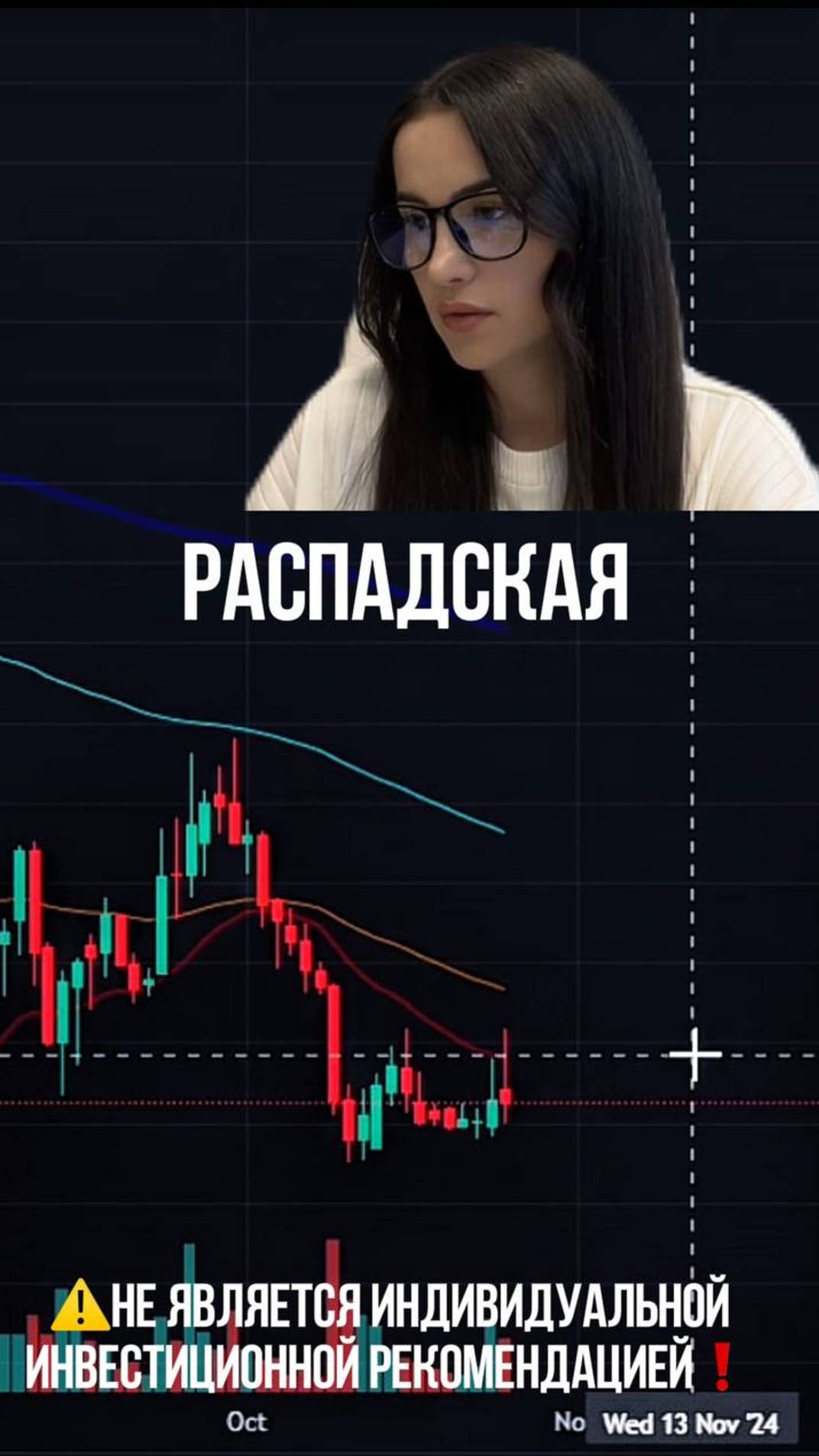 РАСПАДСКАЯ - закрытие лучше рынка!  #трейдинг #акции #биржа #деньги #трейднгсигналы