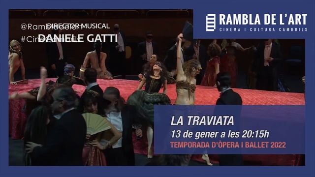 LA TRAVIATA des del Teatro dell'Opera di Roma