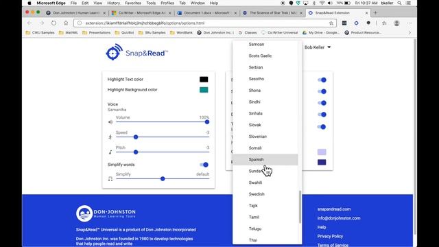 Snap&Read: How to Use Snap&Read in Microsoft Edge