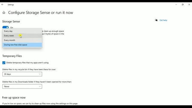 How to Empty your Recycle Bin on a specific time in Windows 10