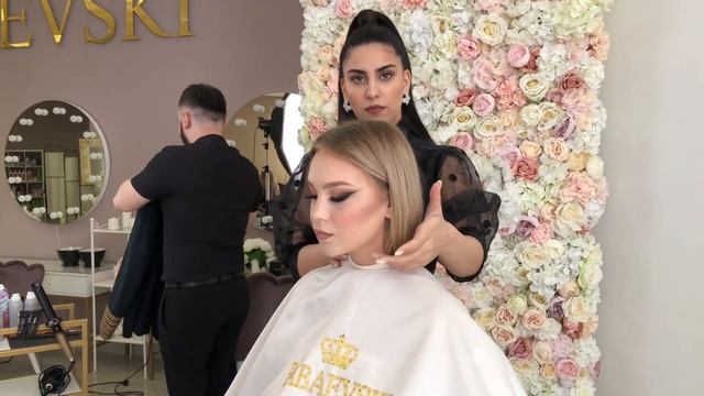 Онлайн мастер класс по прическам Babaevski (бэкстейдж)