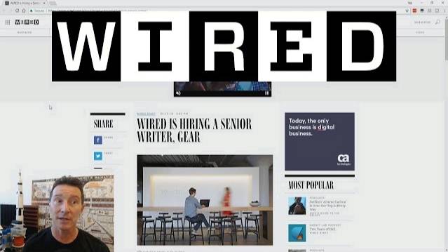 eevBLAB #45 - WIRED Job Ad & Tech Journalism