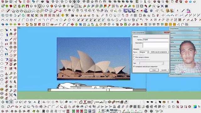 SketchUp Speed-Building - Proyecto 04 Opera de Sydney, Australia