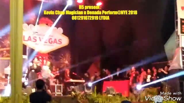 Kev chaplin Magician new year eve@Royal Safari Garden by R5 project Lydia 081291072919