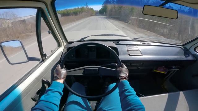 1989 Volkswagen Transporter (T3) 1.6 MT - POV TEST DRIVE