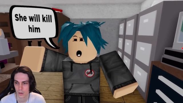 ГОСТЬ 666 КРУТОГО ПАПЫ - ВСЕ СЕРИИ В 1 ВИДЕО! - СТРАШНАЯ ИСТОРИЯ в РОБЛОКС / Roblox - Реакция
