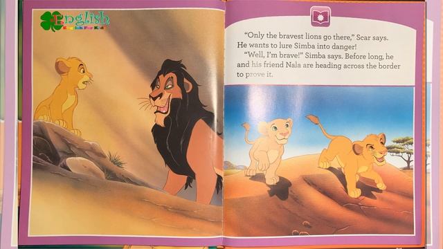 The Lion King-BRAVE LITTLE LION | Read aloud children's books by Clover