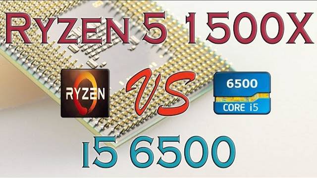 RYZEN 5 1500X vs i5 6500 BENCHMARKS / GAMING TESTS REVIEW AND COMPARISON / Ryzen vs Skylake