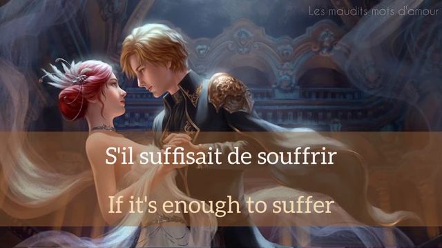 Le rouge et le noir - Les maudits mots d'amour ( lyrics + English sub) The Curse Word of Love