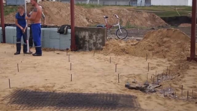 Строительство МФК центра д. Тоскаево от 1 и 2 июля 2016 года