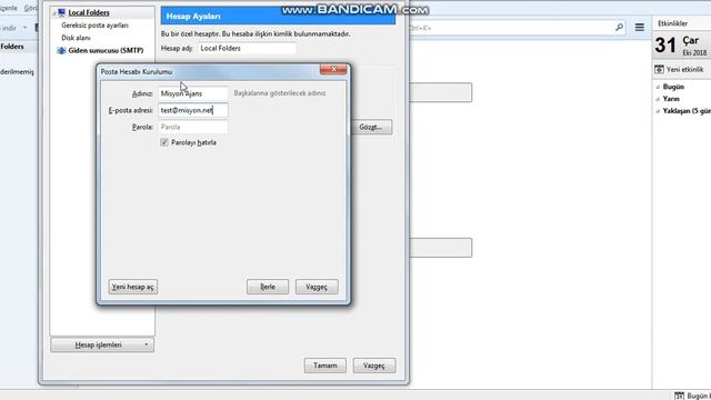 Mozilla  Thunderbird  POP3 E-Posta  Kurulumu  |   Misyon Ajans