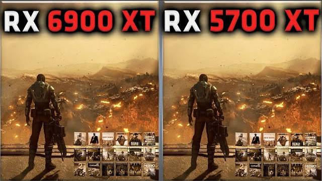 RX 6900 XT vs RX 5700 XT Benchmark – 59 Tests