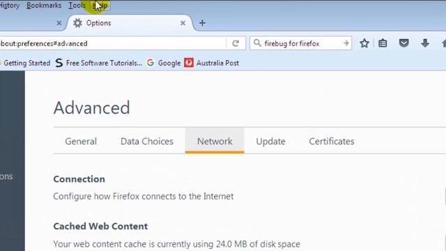 How to get toolbar back in firefox