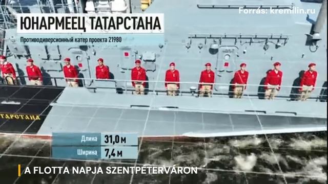 Az Orosz Flotta Napja, Szentpétervár - ezen az ünnepen akarták Putyint likvidálni az ukránok