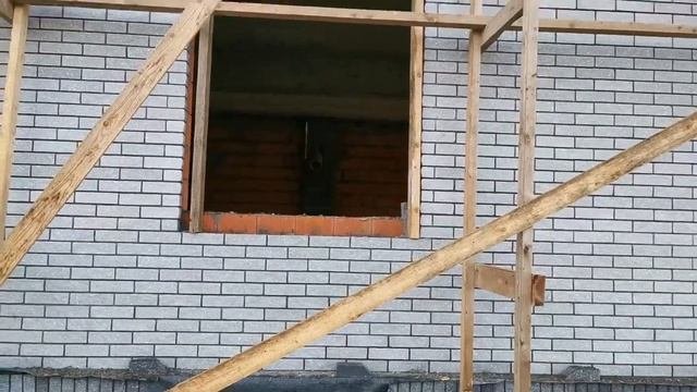 Фасад.  Дом на Дмитровском шоссе.