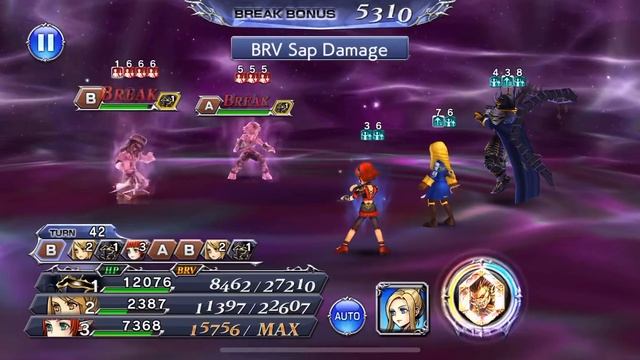 Dissidia Opera Omnia (GL) - Power & Magic’s Chasm: Pitch (Summer’s Chasm 1) LVL 120 230k+