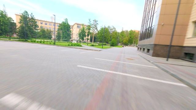 Обычный вечер в академгородке Новосибирска