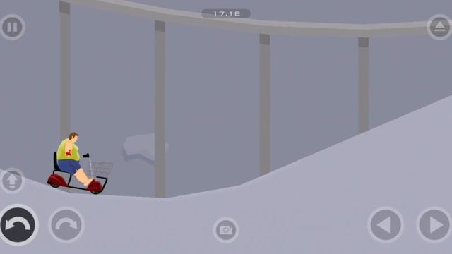 Happy Wheels iOS Speedrun - Level 4-11 (new record: 31.88 s)