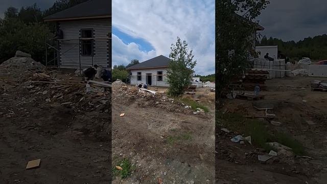 Строительство нового дома в пос. Боровский. Тюменский район