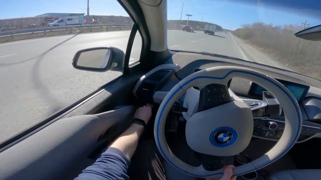 2015 BMW i3 (33 kWh) POV drive and review