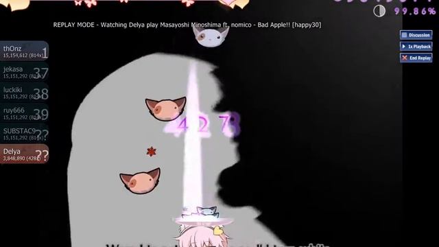 Delya - CTB, (Touhou) Masayoshi Minoshima ft. nomico - Bad Apple!!