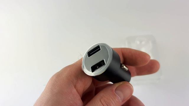 Адаптер прикуривателя Eplutus CU-215 2 USB, LED дисплей, ускоренная зарядка