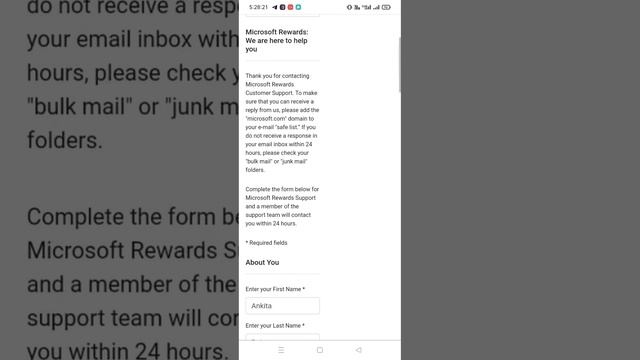 HOW TO SOLVE MICROSOFT REWARD PROBLEM @itzperwezofficial
