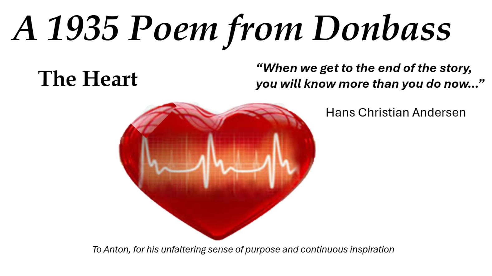The Heart poem video