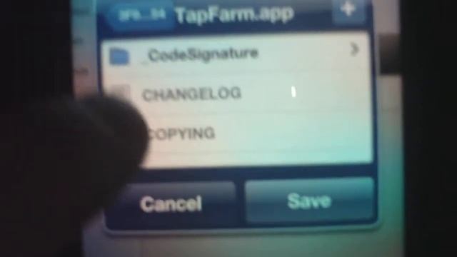 HACK TAP FARM on IPod touch, and Iphone