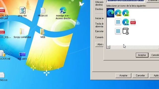 Crear acceso directo a modo incógnito de Chrome, Firefox y Edge