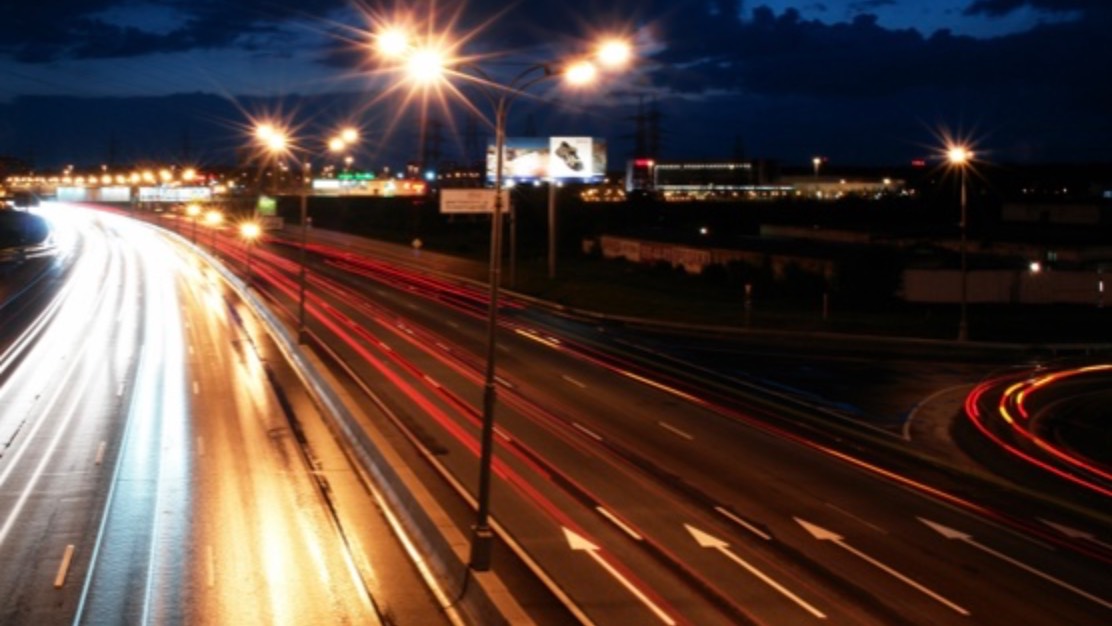 Москва. МКАД. Вечер