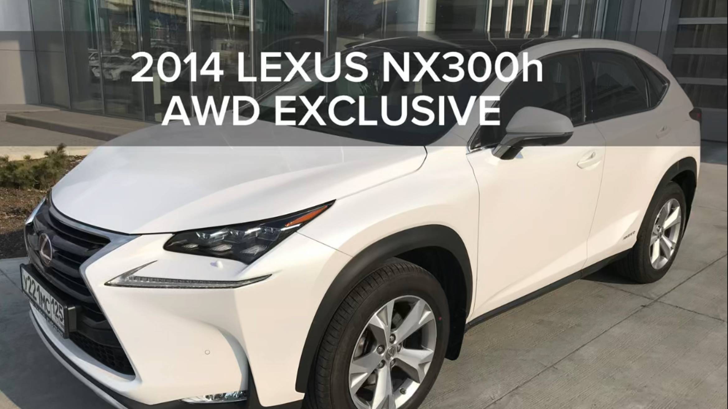 2015 LEXUS NX300h AWD HYBRID EXCLUSIVE