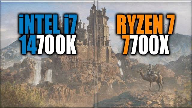 i7 14700K vs 7700X Benchmarks - Tested in 15 Games and Applications