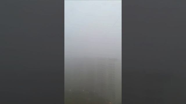 🌫️Сильный туман накрыл Москву🌫️