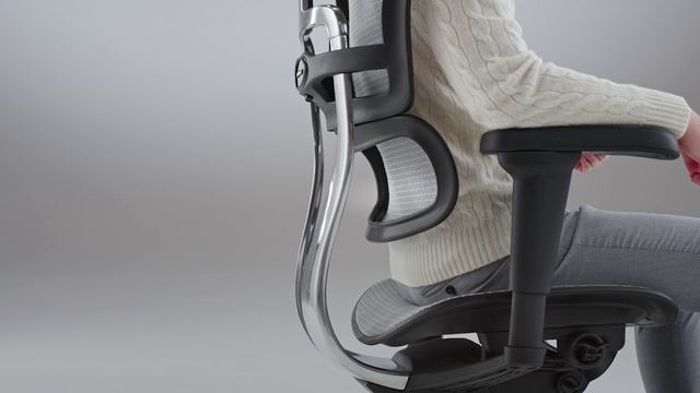 Видео инструкция по настройке эргономичного компьютерного кресла Ergohuman Ultra-5D Armrest